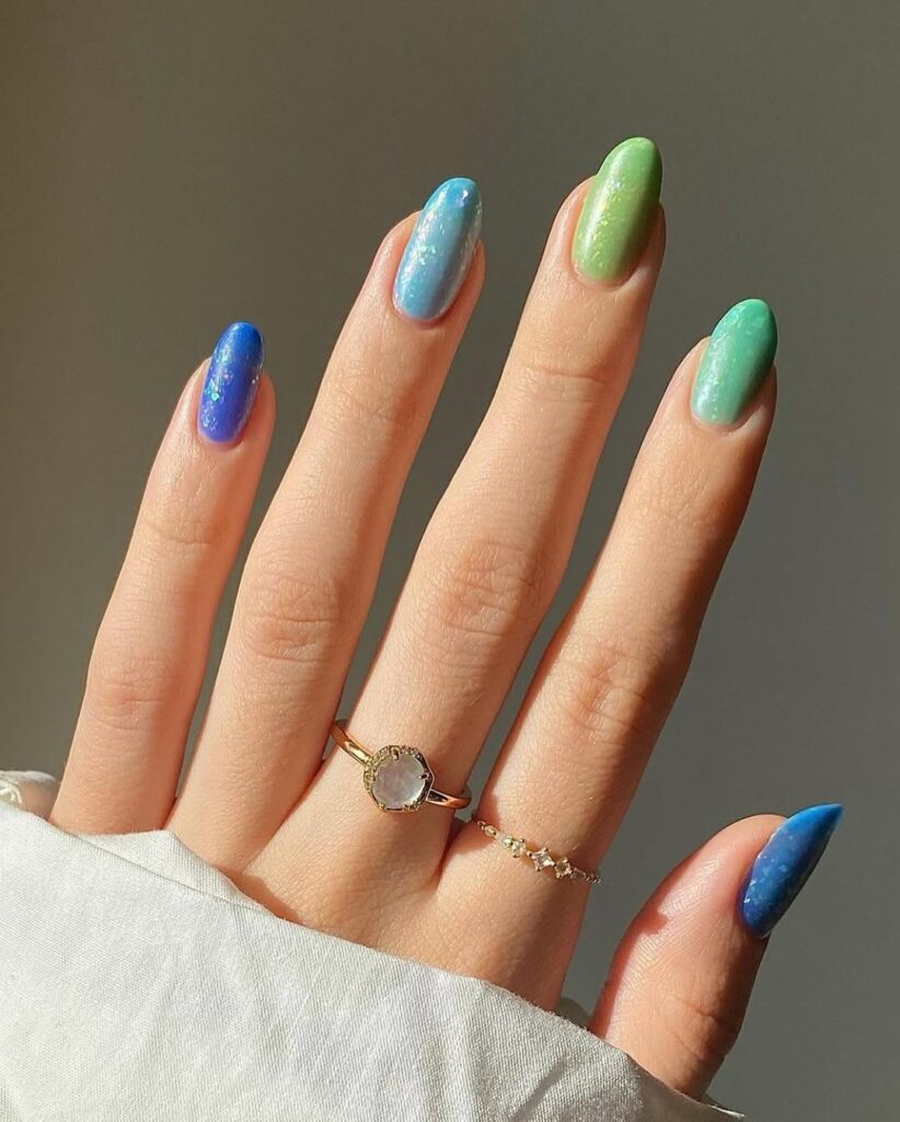 Sheer Jelly Nails
