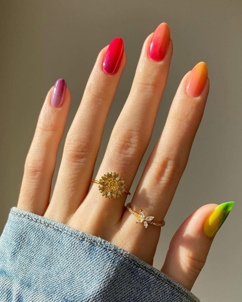 Clear Jelly Nails