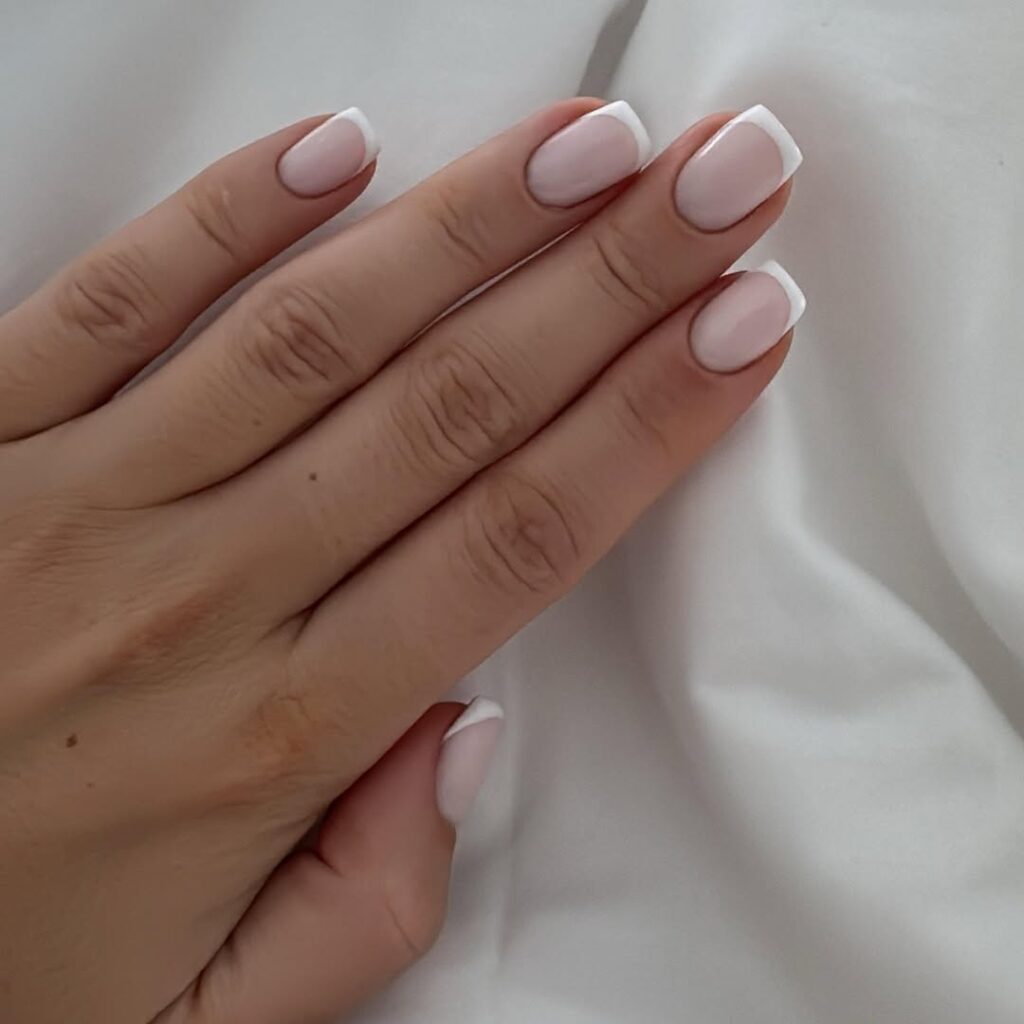 Matte Pastel Square Nails
