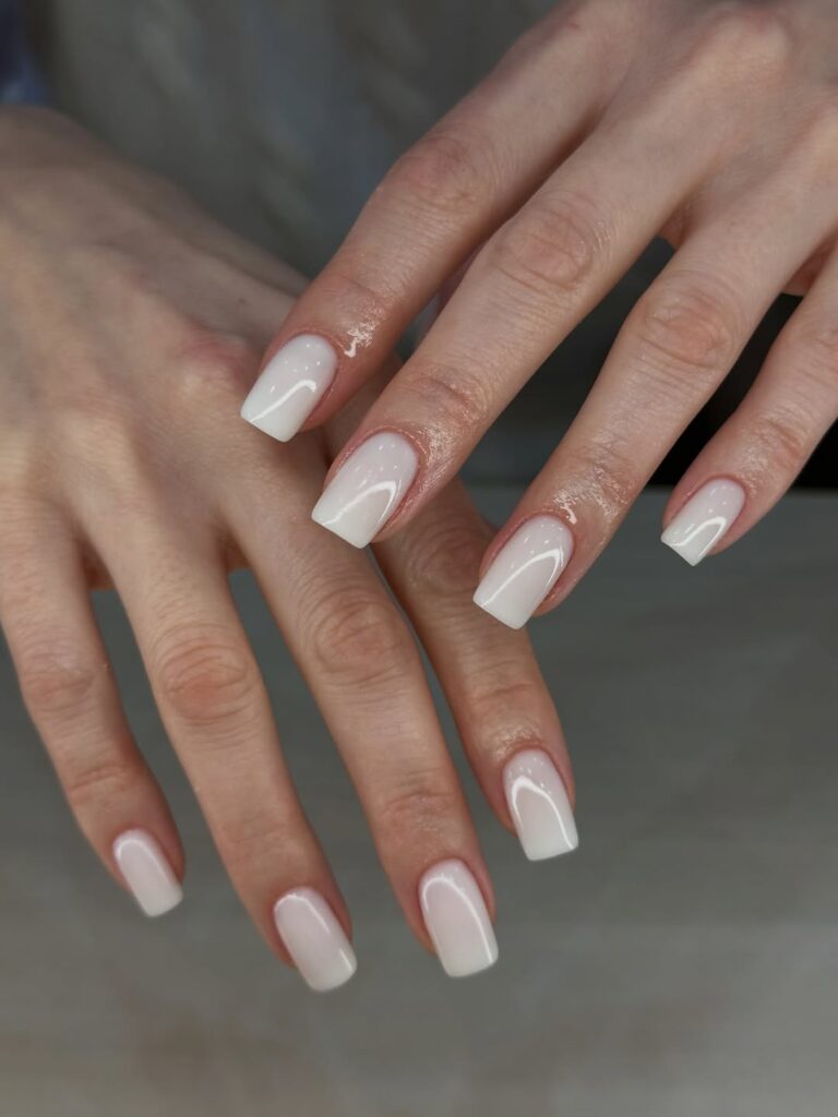 Milk Nude Gloss Nails