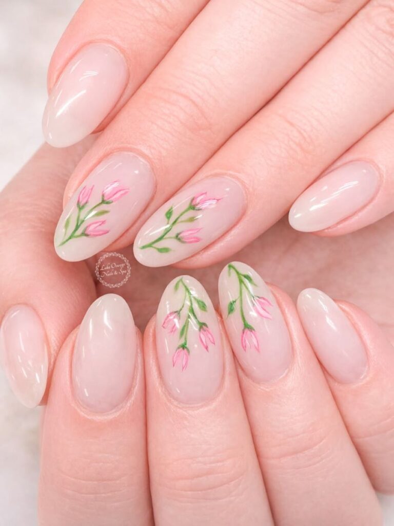 Soft Pink Tulips