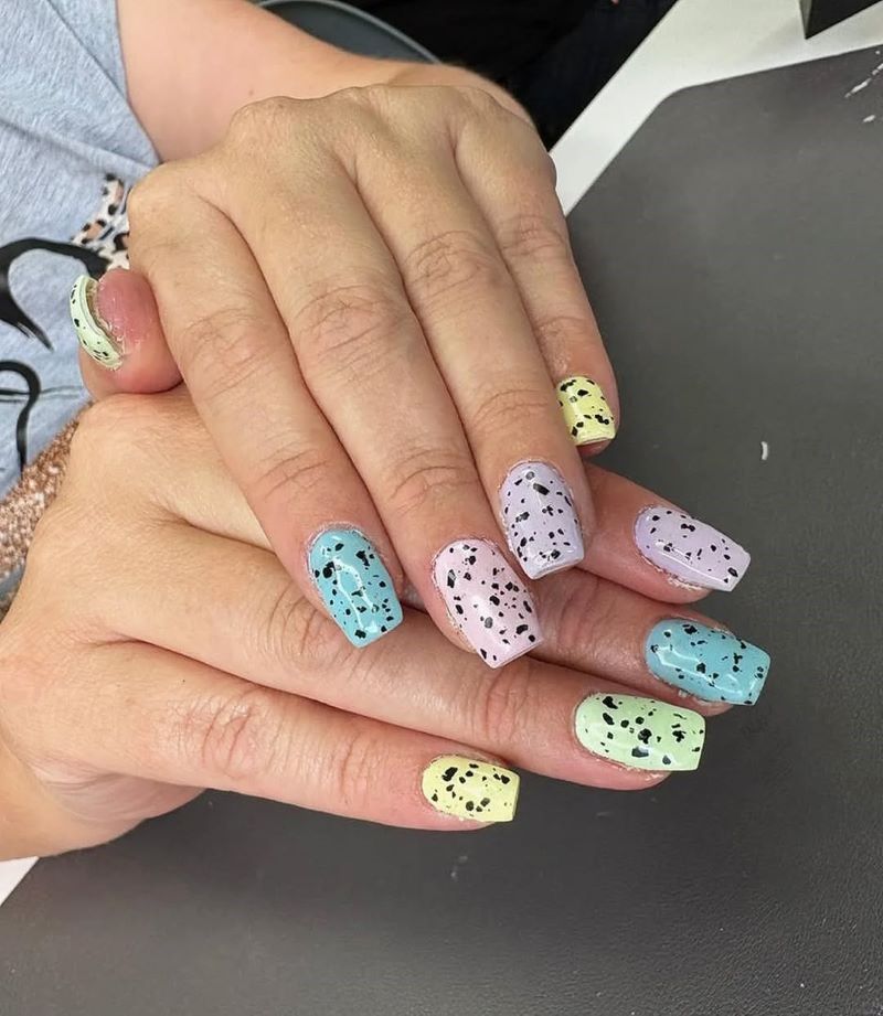 Speckled Egg Look